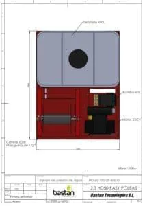 HD-60-160-25-G-Dimensiones